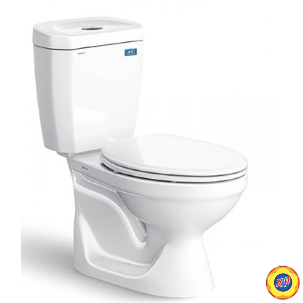 Bồn Cầu 2 Khối Viglacera VI88 Nắp Êm V1102E