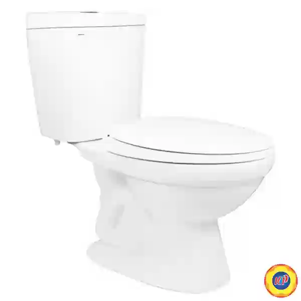 Bồn Cầu Viglacera VT34 2 Khối Nắp Êm