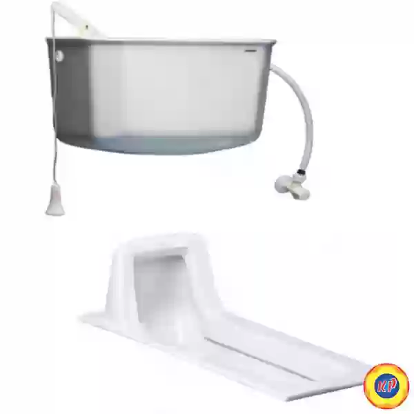 Bồn Cầu Xổm Caesar CS1230B (CS1230) Có Két Nước T1100