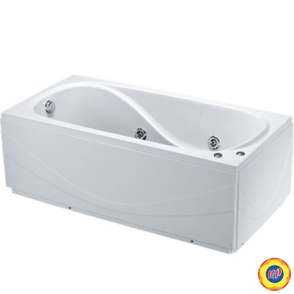 Bồn Tắm Massage 1.5M Chân Yếm CAESAR MT0150L/R