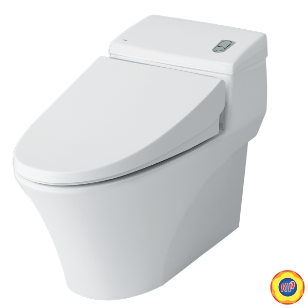 Bồn Cầu INAX AC-1008VRN (AC1008VRN) 1 Khối Aqua Ceramic Xả Nhấn