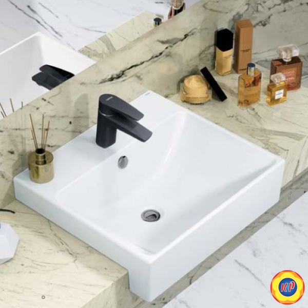 Chậu Rửa Mặt Lavabo CAESAR LF5301 Bán Âm