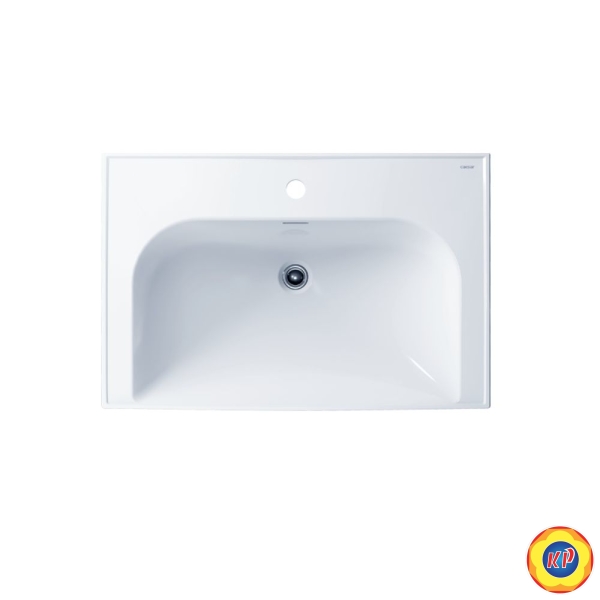 Chậu Rửa Mặt Lavabo CAESAR LF5357 Dương Vành