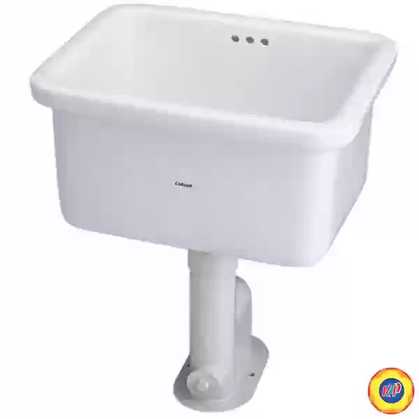 Chậu Giặt CAESAR SS558AS Bộ Xả Thoát Sàn