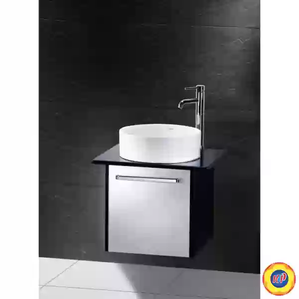 Chậu Rửa Lavabo Đặt Bàn CAESAR LF5258 Nắp Sứ