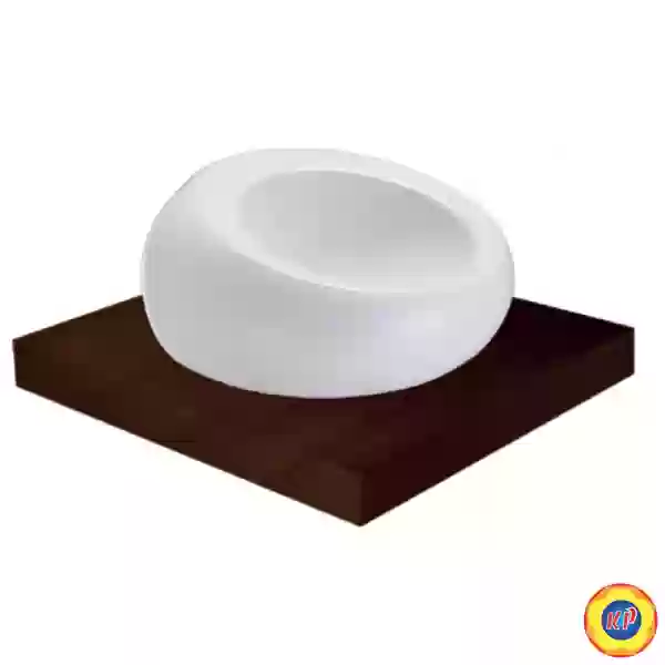 Chậu Rửa Lavabo COTTO C00167 Pearl Dương Bàn