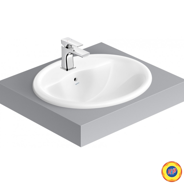 Chậu Lavabo Âm Bàn Viglacera CD1