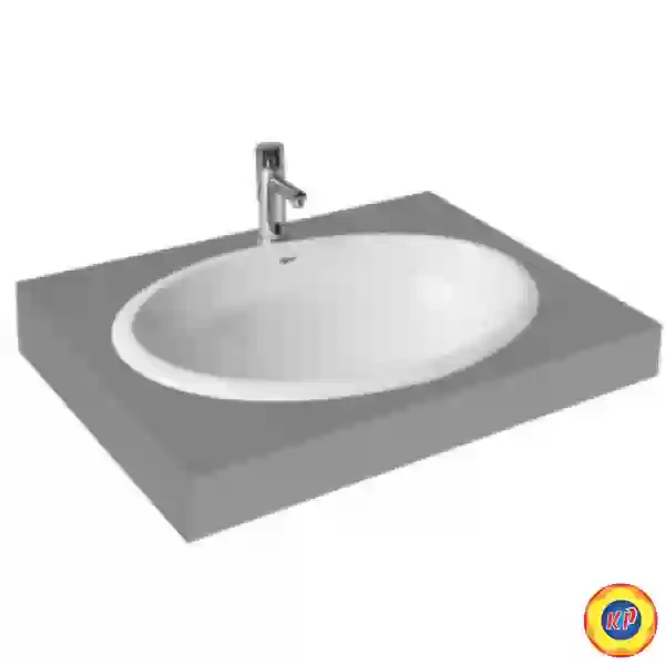 Chậu Rửa Mặt Lavabo Viglacera CD21 Dương Vành
