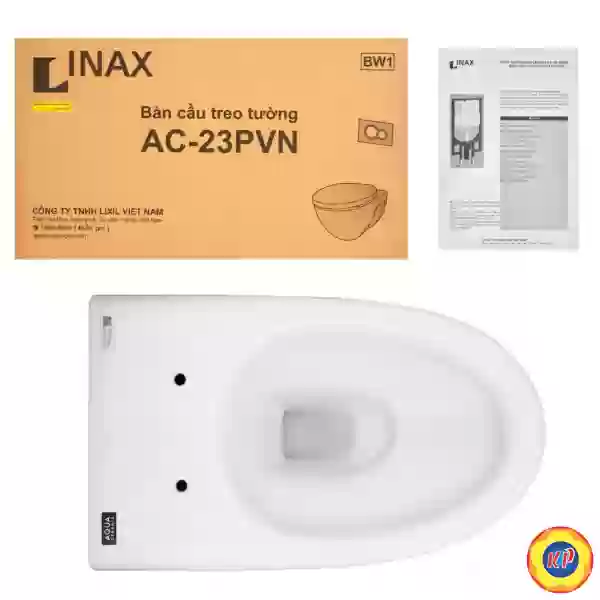 Bồn Cầu INAX AC-23PVN (AC23PVN) Treo Tường Thùng Nước Âm