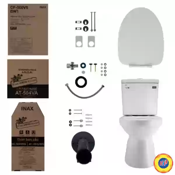 Bồn Cầu INAX AC-504VAN (AC504VAN) 2 Khối  Aqua Ceramic