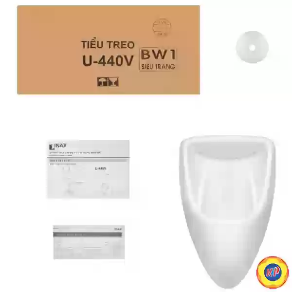 Bồn Tiểu Nam Inax U-440V Treo Tường