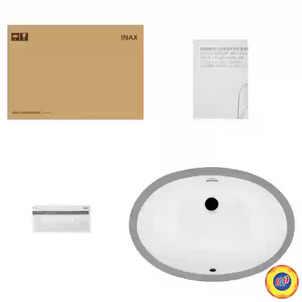 Chậu Rửa Lavabo Inax AL-2216V (AL2216V) Âm Bàn AquaCeramic