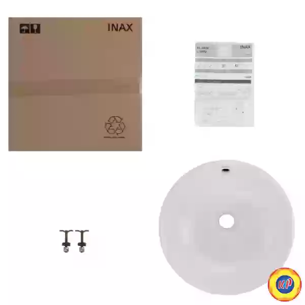 Chậu Rửa Lavabo Inax AL-295V (AL295V) Đặt Bàn Tròn Aqua Ceramic