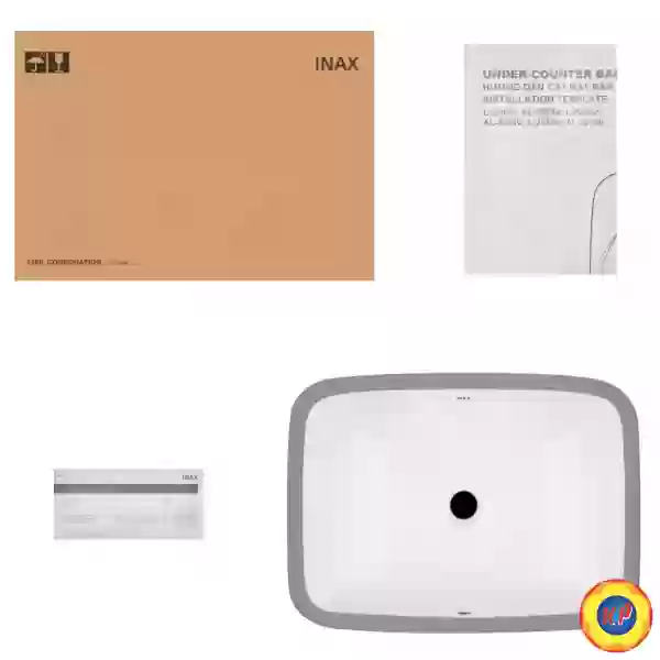 Chậu Rửa Lavabo Inax L-2298V (L2298V) Âm Bàn Chữ Nhật