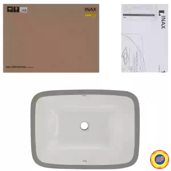 Chậu Rửa Lavabo Inax AL-2298V (AL2298V) Âm Bàn AquaCeramic
