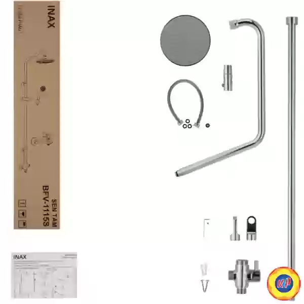 Vòi Sen Tắm Cây Inax BFV-1115S (BFV1115S) Nóng Lạnh