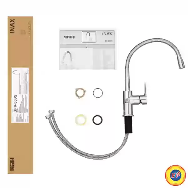 Vòi Nước Rửa Bát Inax SFV-303S (SFV303S) Nóng Lạnh