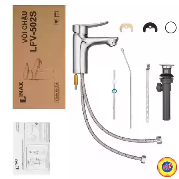 Vòi Chậu Lavabo Inax LFV-502S (LFV502S) Nóng Lạnh