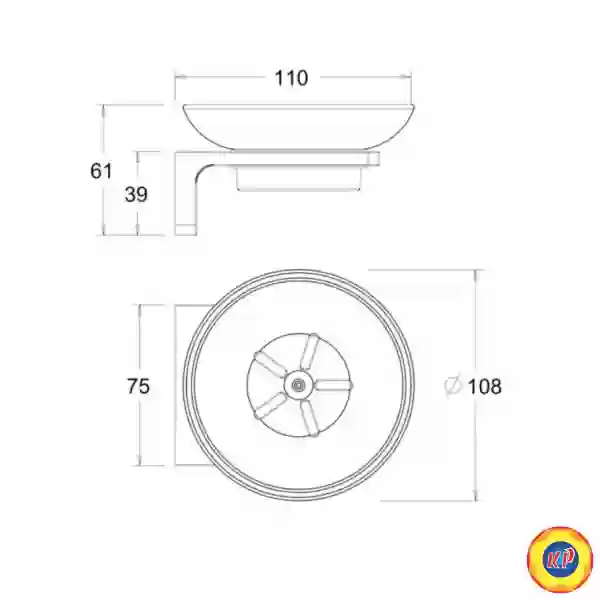 Đĩa Đựng Xà Phòng American Standard K-1382 Acacia Evolution