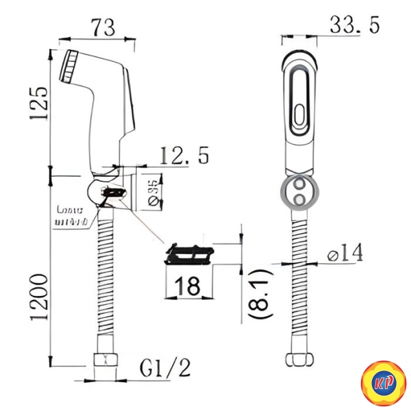 Vòi Xịt American Standard FFAS6868