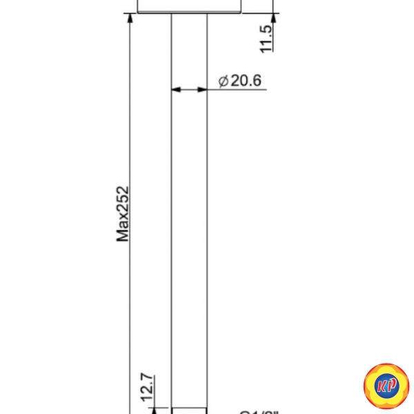 Thanh Nối Đầu Sen American Standard FFAS9908