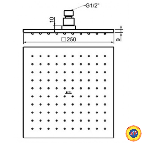 Bát Sen Vuông American Standard FFASS038