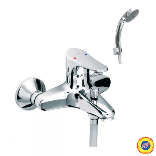 Vòi Sen Nóng Lạnh Inax BFV-1003S-2C (BFV1003S2C) Tay Sen Mạ