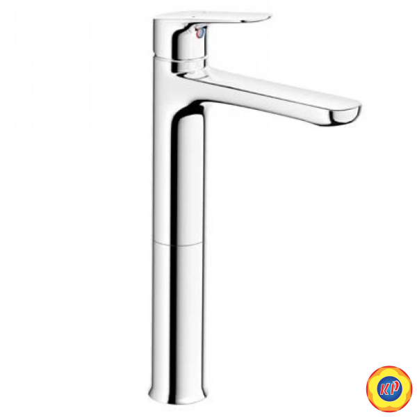 Vòi Lavabo Inax LFV-1402SH (LFV1402SH) Nóng Lạnh Thân Cao Kèm Trụ Xả Nhấn