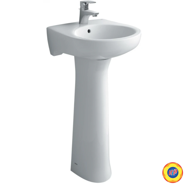 Lavabo Treo Tường Inax L-284V/L-284VD Kèm Chân Dài