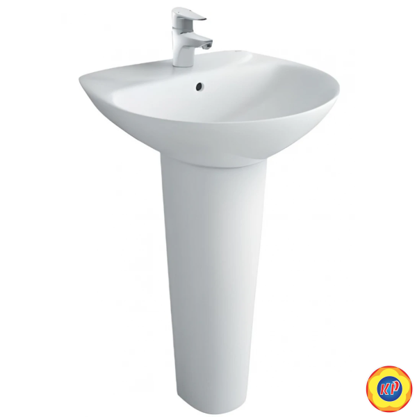 Chậu Lavabo Inax L-288V/L-288VD Treo Tường Kèm Chân Dài
