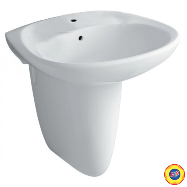 Lavabo Treo Tường Inax L-284V/L-284VC Kèm Chân Ngắn