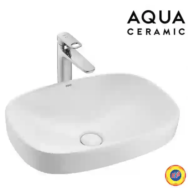 Chậu Rửa Lavabo Inax AL-642V (AL642V) Đặt Bàn AquaCeramic