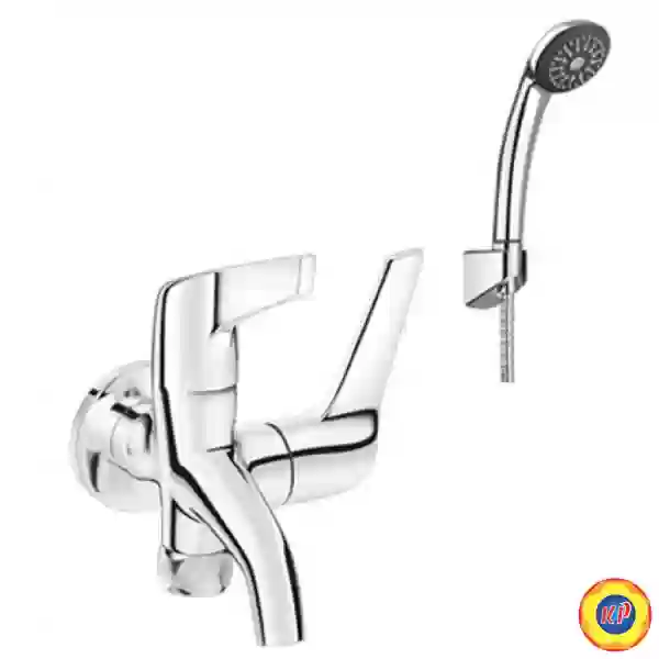 Vòi Sen Lạnh Inax BFV-17-4C (BFV174C) Tay Sen Mạ