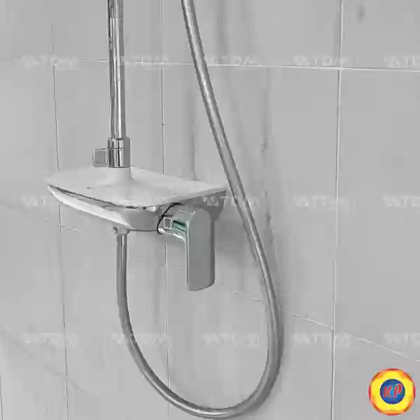Vòi Sen Cây Tắm Inax BFV-615S-8C (BFV615S8C) Nóng Lạnh