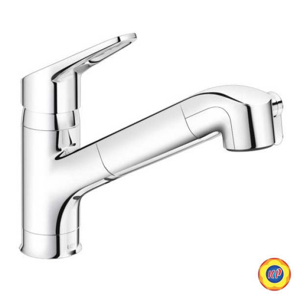 Vòi Rửa Chén Rút Dây Inax JF-AB466SYX JW Nóng Lạnh