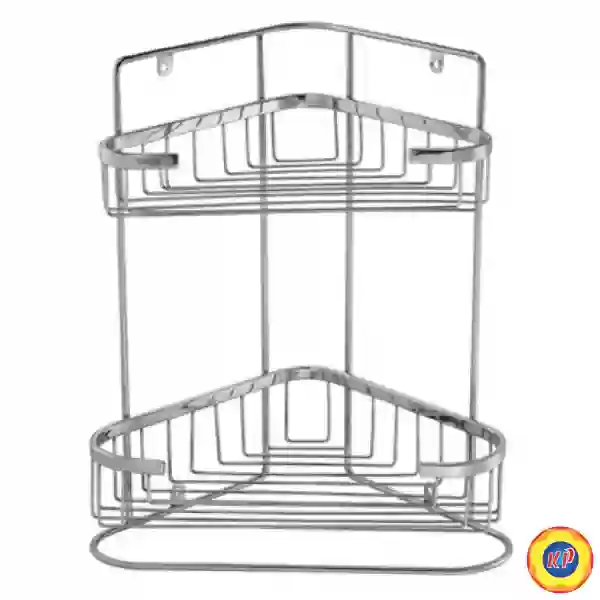 Khay Inox Góc 2 Tầng CAESAR ST810V