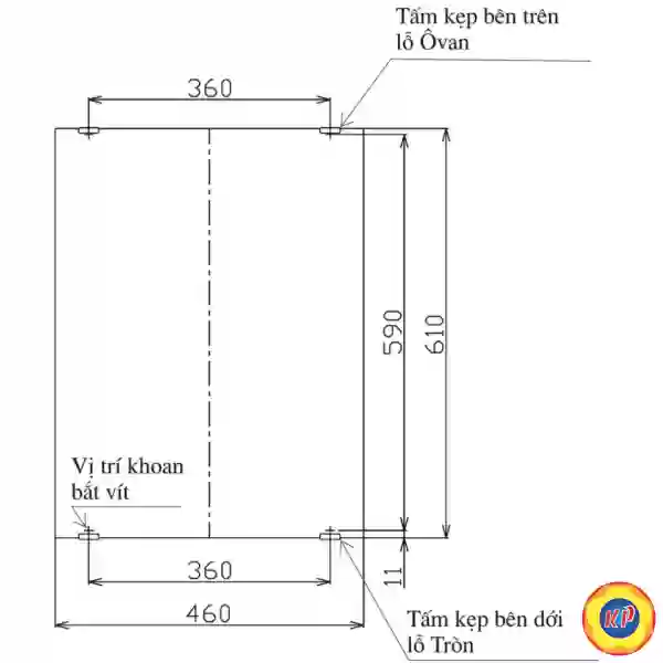 Gương Tráng Bạc Phòng Tắm Inax KF-4560VA