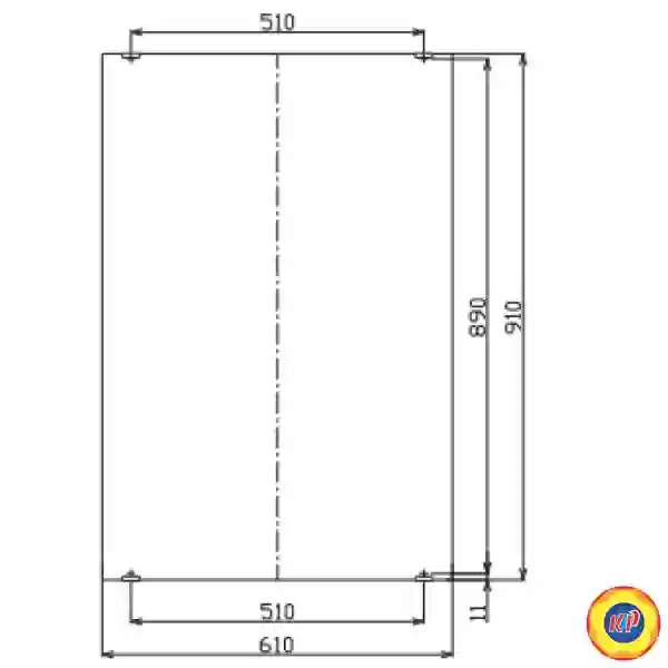 Gương Lavabo Inax KF-6090VA
