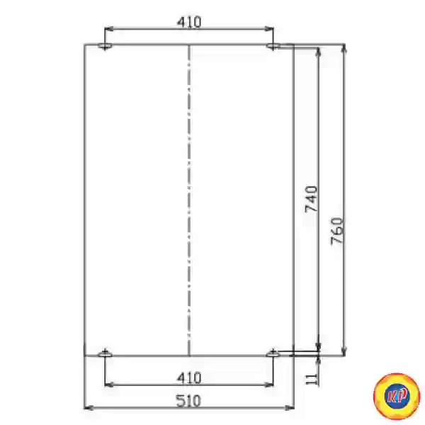 Gương Tráng Bạc Phòng Tắm Inax KF-5075VA