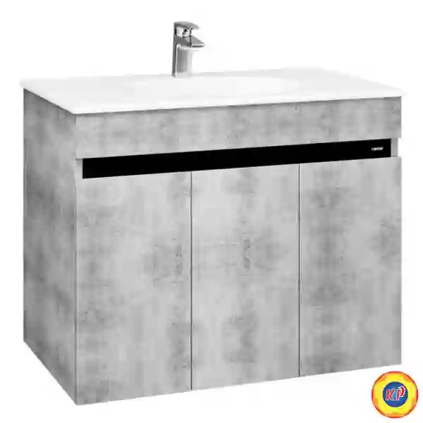 Bộ Tủ Lavabo Caesar LF5026/EH05026ASV Màu Xám Treo Tường
