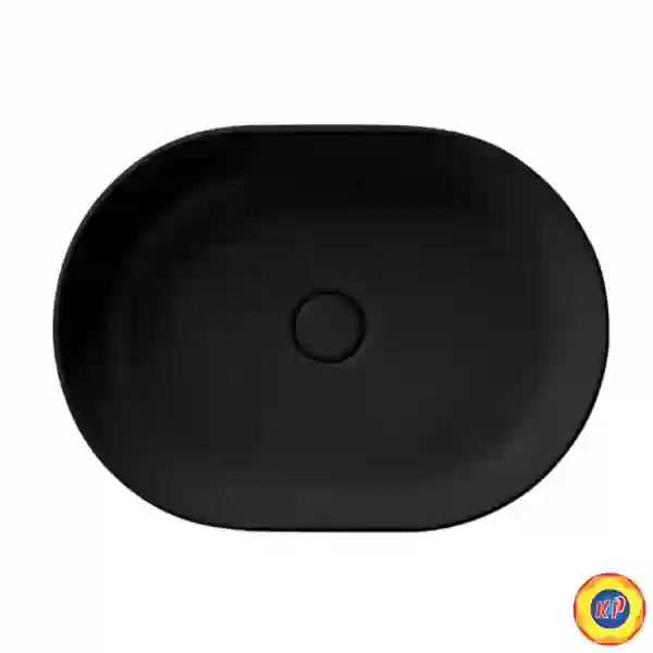 Chậu Lavabo COTTO C00343 MBK Đặt Bàn Sensation Capsule Đen Mờ