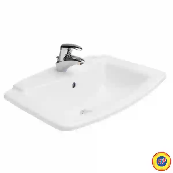 Chậu Rửa Mặt Lavabo COTTO C0110 Âm Bàn Dương Vành Victor