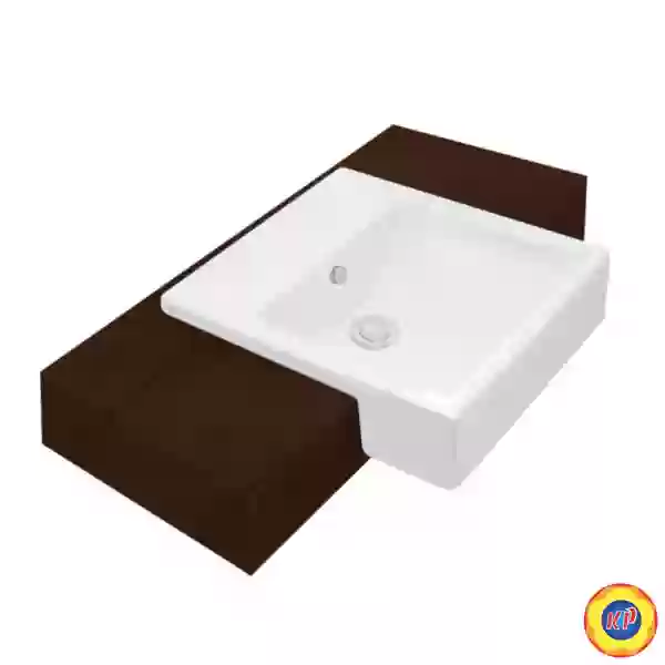 Chậu Lavabo COTTO C02717 Parvis Bán Âm