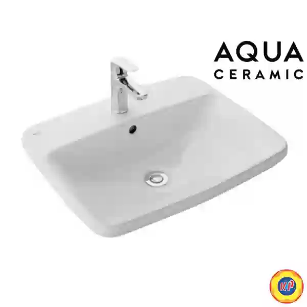 Chậu Rửa Lavabo Inax AL-2398V (AL2398V) Dương Vành AquaCeramic