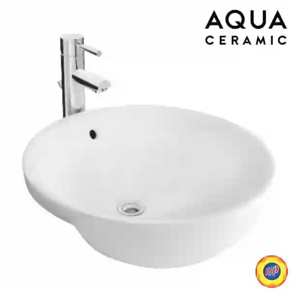 Chậu Rửa Mặt Lavabo Inax AL-333V (AL333V) Bán Âm AquaCeramic