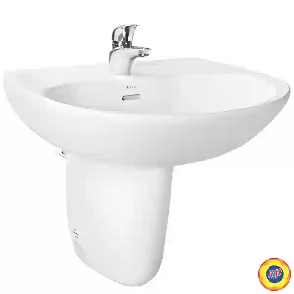 Lavabo TOTO LHT239CR Treo Tường Chân Ngắn