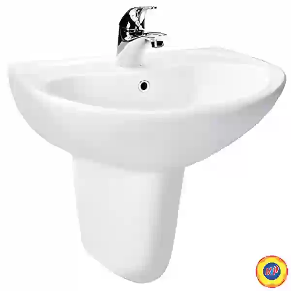 Chậu Lavabo TOTO LHT240CS Treo Tường Chân Ngắn