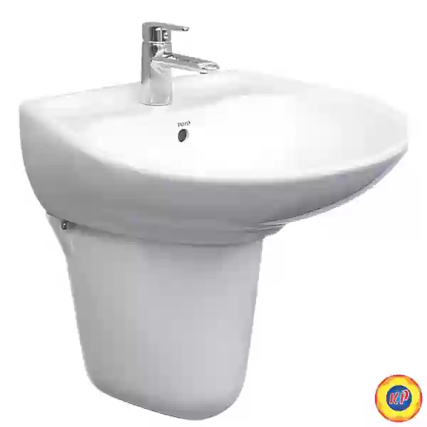 Chậu Lavabo TOTO LHT300CR Treo Tường Chân Ngắn