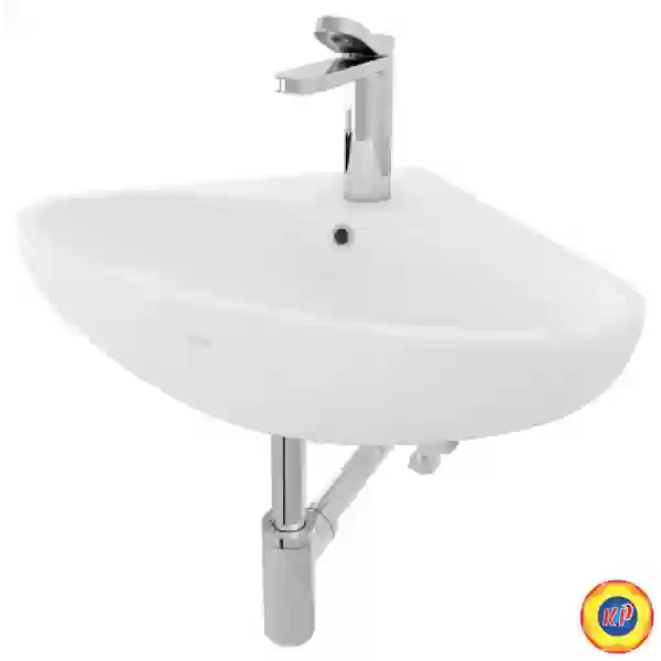 Chậu Lavabo TOTO LW815CJW/F Góc Treo Tường
