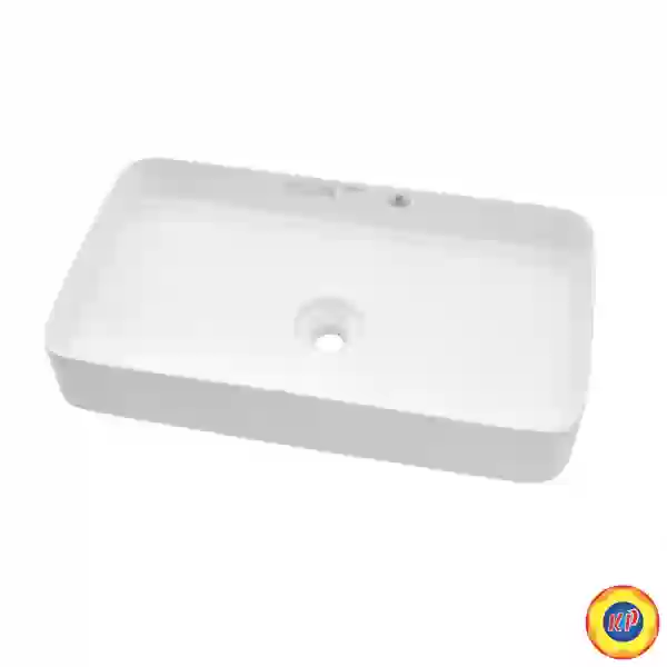 Chậu Rửa Lavabo Viglacera CM01 (CM1) Đặt Bàn Chữ Nhật